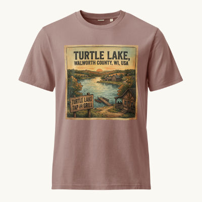 Turtle Lake, WI Vintage Tee