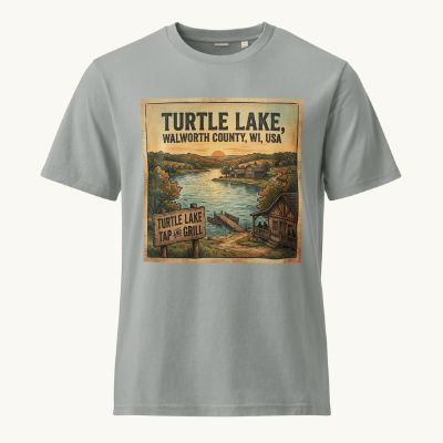 Turtle Lake, WI Vintage Tee
