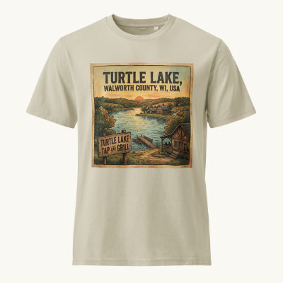 Turtle Lake, WI Vintage Tee