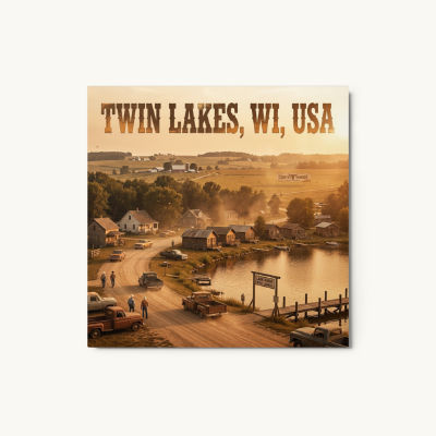 Twin Lakes, WI Metal Print