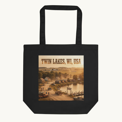 Twin Lakes, WI Tote Bag