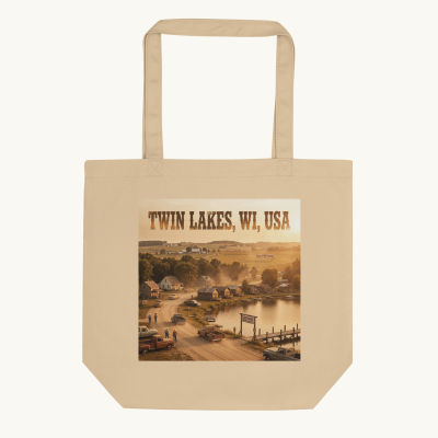 Twin Lakes, WI Tote Bag