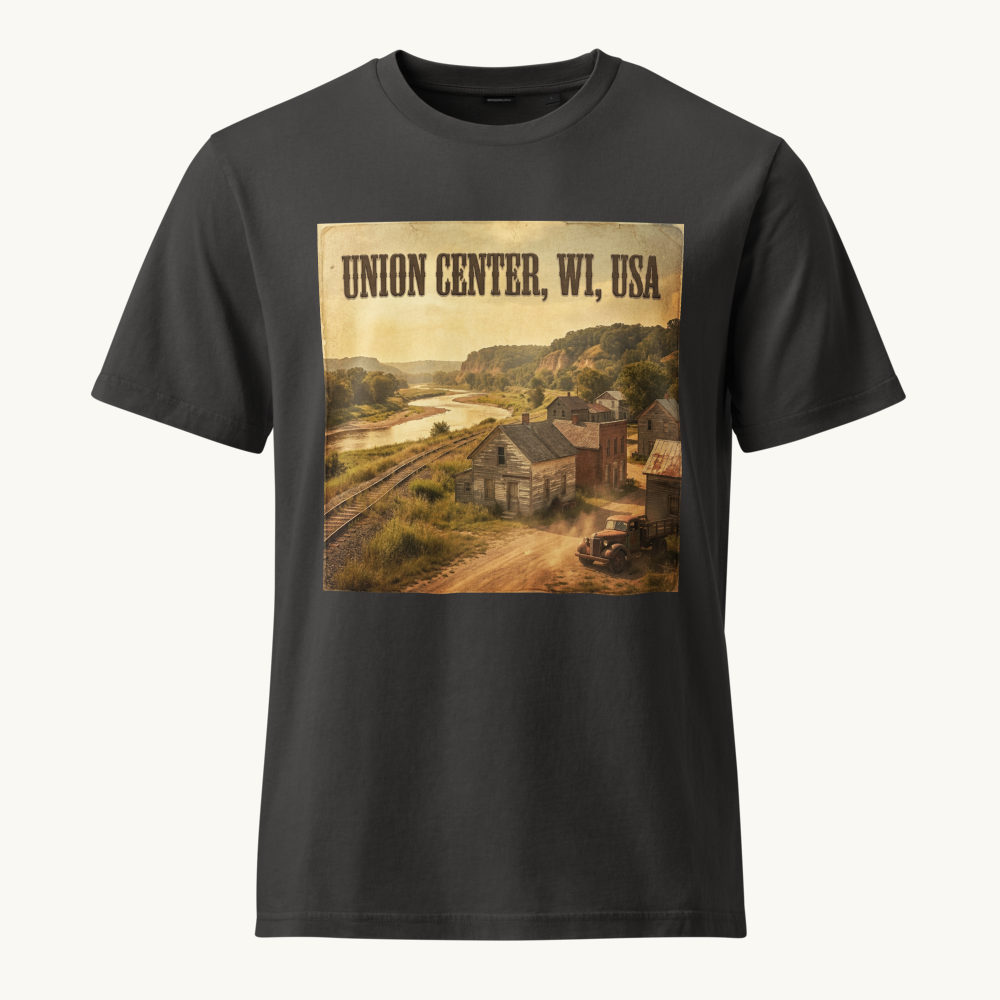 Union Center, WI Vintage Tee