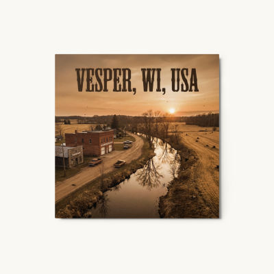 Vesper, WI Metal Print