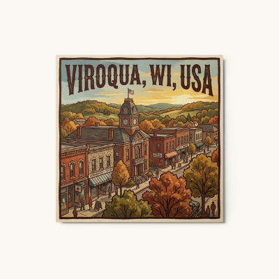 Viroqua, WI Metal Print
