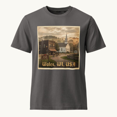 Wales, WI Vintage Tee