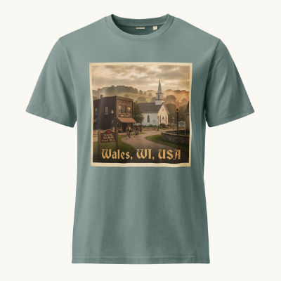 Wales, WI Vintage Tee