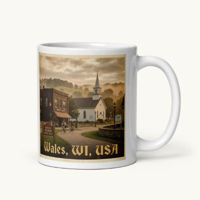 Wales, WI Coffee Mug