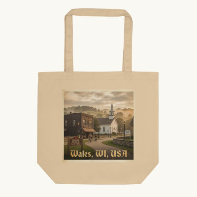 Wales, WI Tote Bag