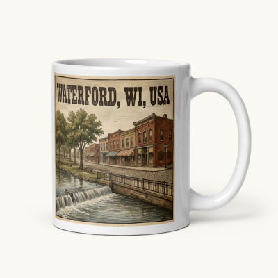 Waterford, WI Coffee Mug
