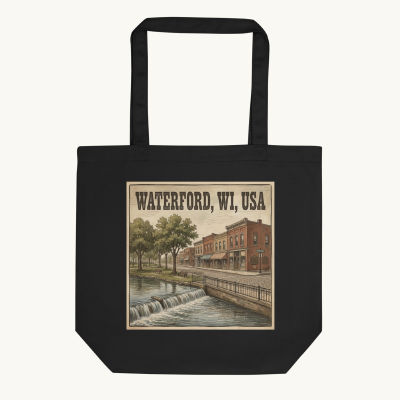 Waterford, WI Tote Bag