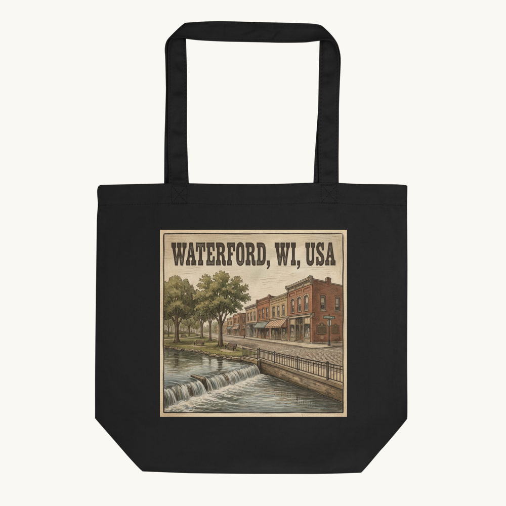 Waterford, WI Tote Bag
