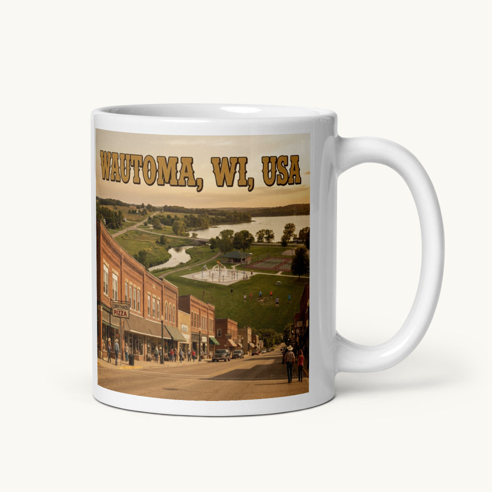 Wautoma, WI Coffee Mug