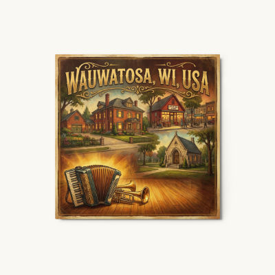Wauwatosa, WI Metal Print