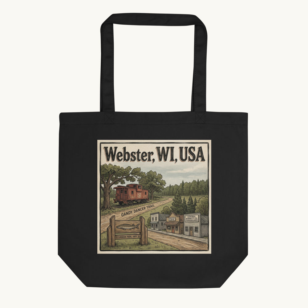 Webster, WI Tote Bag