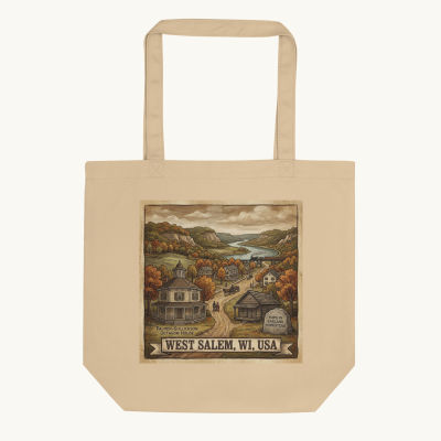 West Salem, WI Tote Bag