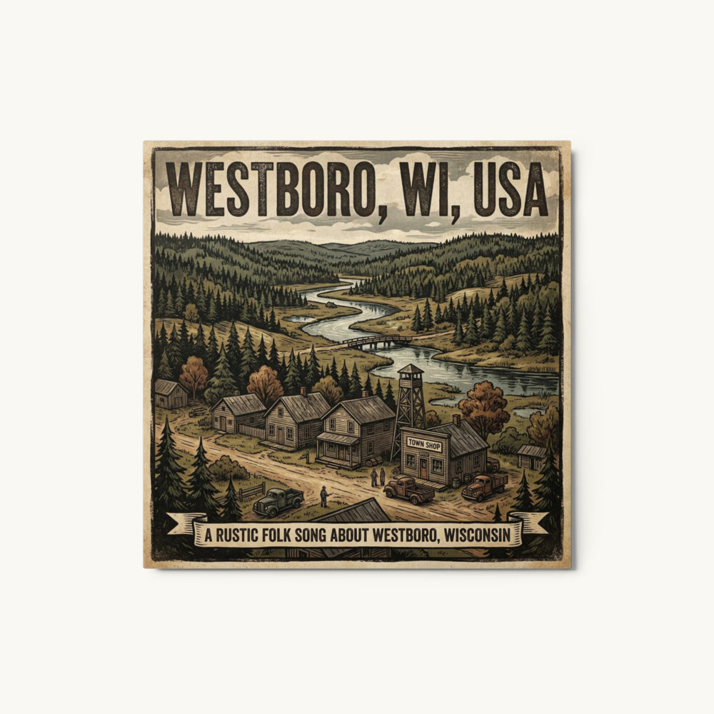 Westboro, WI Metal Print