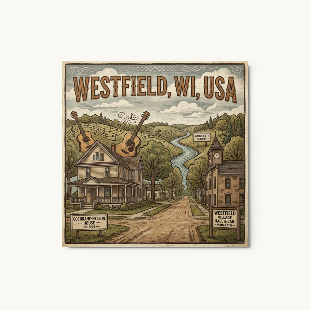 Westfield, WI Metal Print