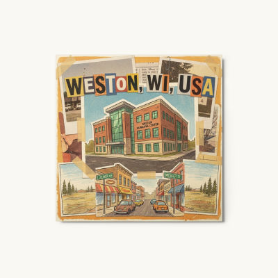 Weston, WI Metal Print