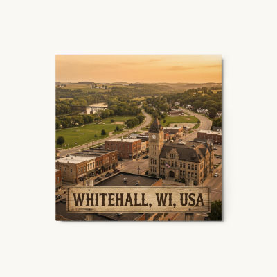 Whitehall, WI Metal Print