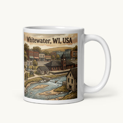 Whitewater, WI Coffee Mug