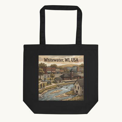 Whitewater, WI Tote Bag