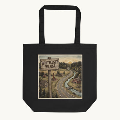 Whittlesey, WI Tote Bag