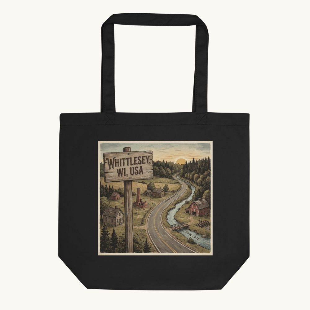 Whittlesey, WI Tote Bag
