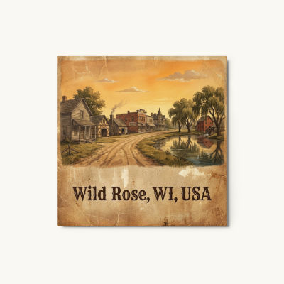 Wild Rose, WI Metal Print