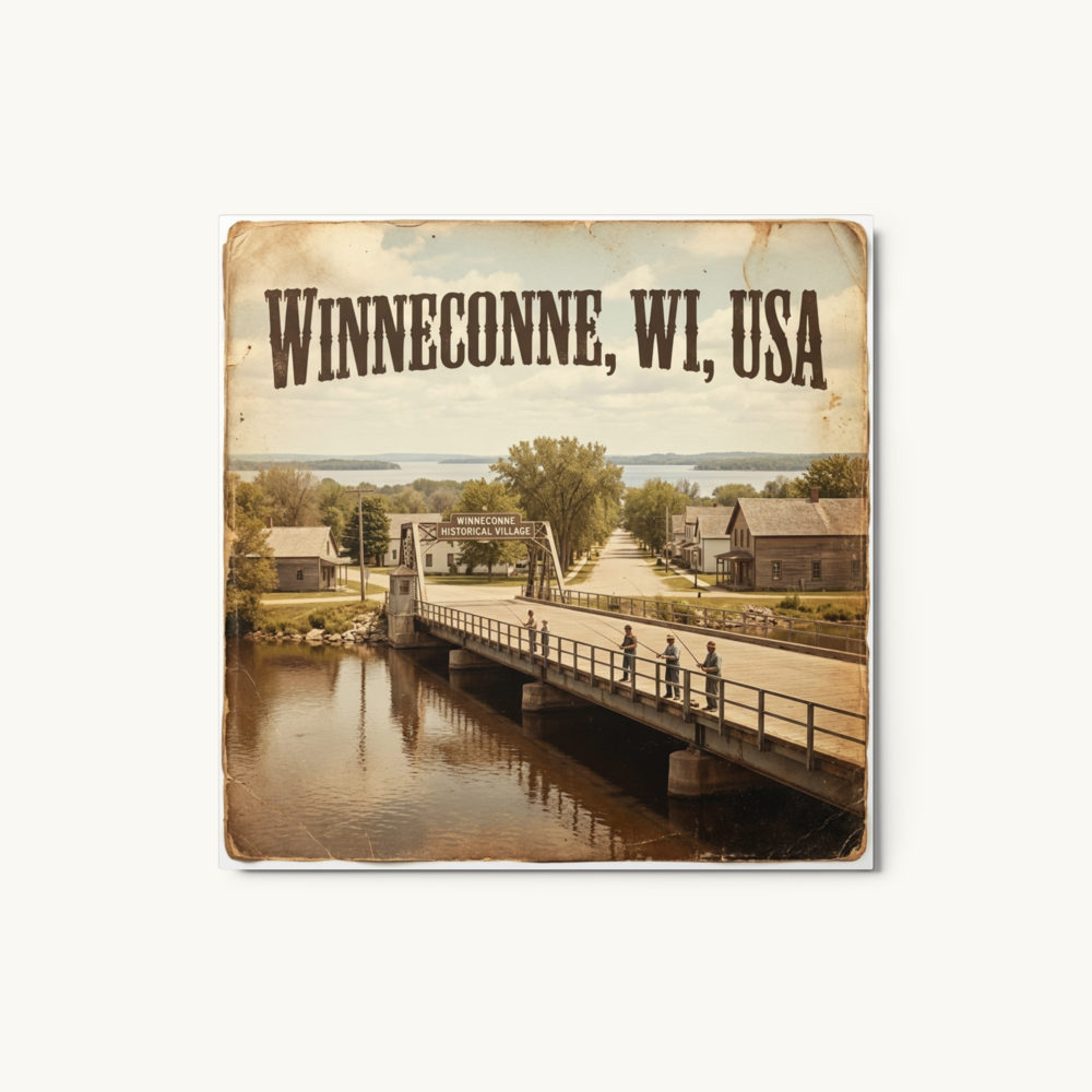 Winneconne, WI Metal Print