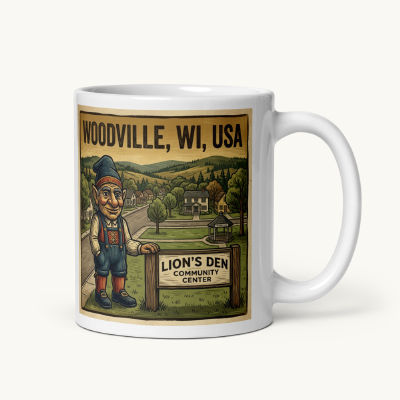 Woodville, WI Coffee Mug