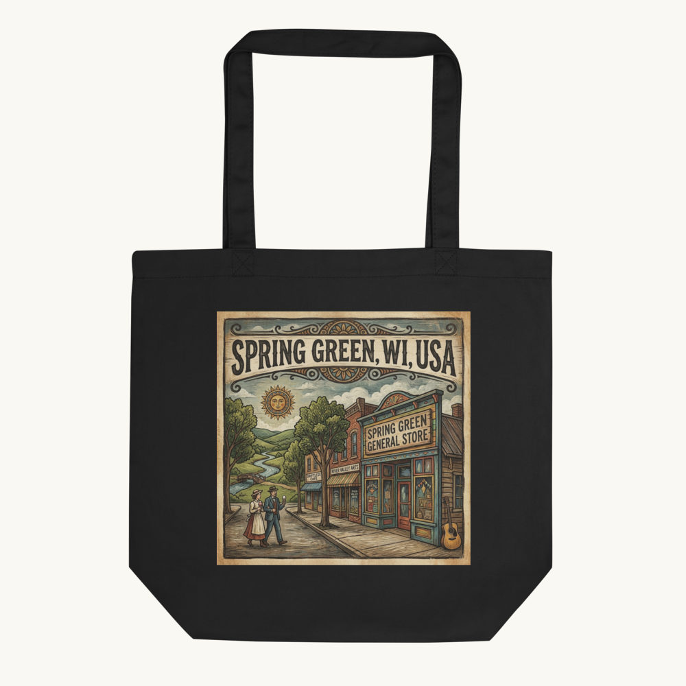 Spring Green, WI Tote Bag