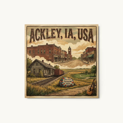 Ackley, IA Metal Print