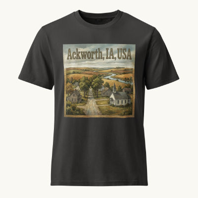 Ackworth, IA Vintage Tee