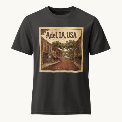 Adel, IA Vintage Tee