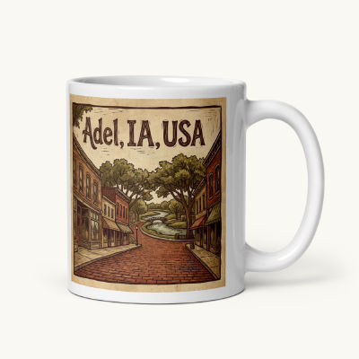 Adel, IA Coffee Mug