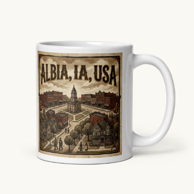 Albia, IA Coffee Mug