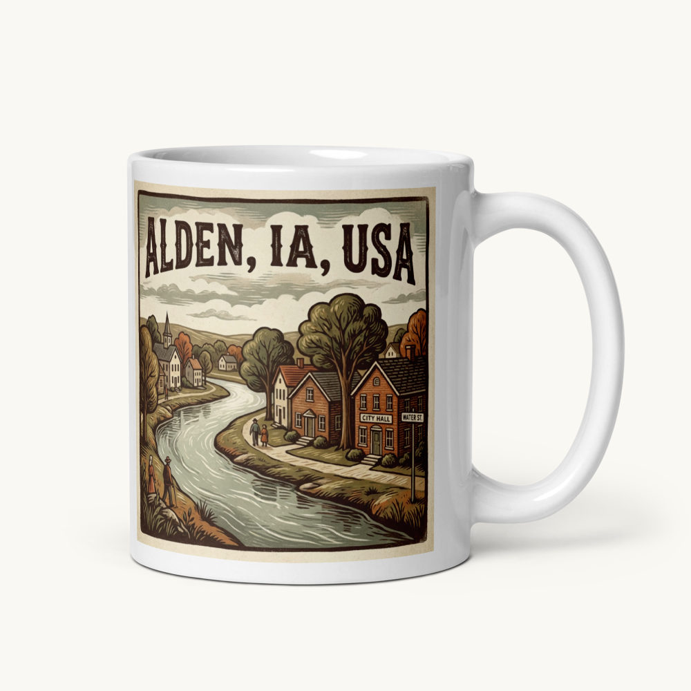 Alden, IA Coffee Mug