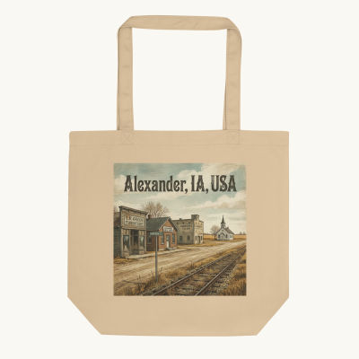 Alexander, IA Tote Bag
