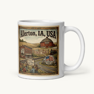 Allerton, IA Coffee Mug
