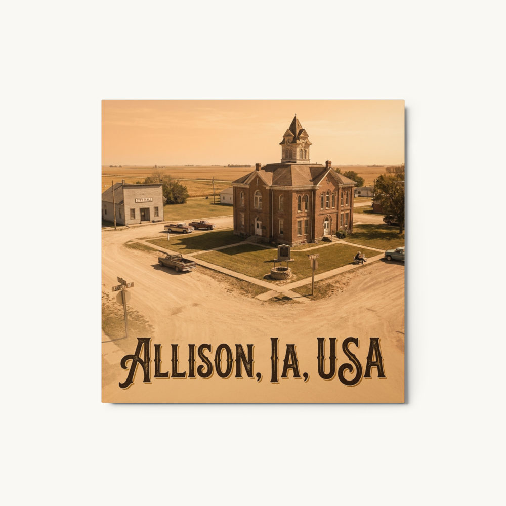 Allison, IA Metal Print