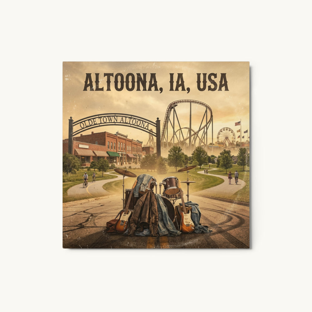 Altoona, IA Metal Print