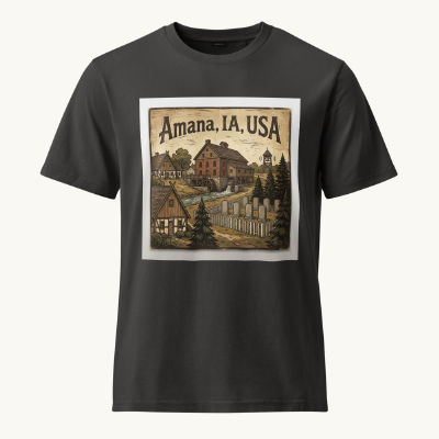 Amana, IA Vintage Tee