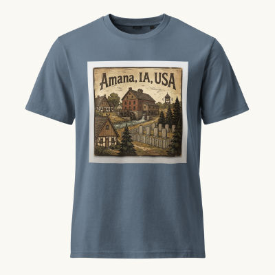 Amana, IA Vintage Tee