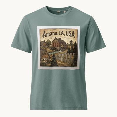Amana, IA Vintage Tee