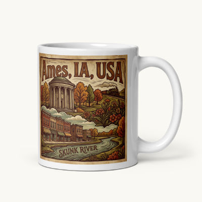 Ames, IA Coffee Mug