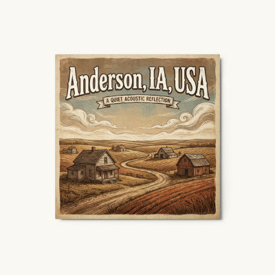 Anderson, IA Metal Print