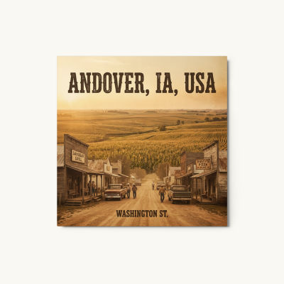 Andover, IA Metal Print