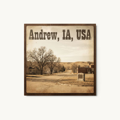 Andrew, IA Metal Print