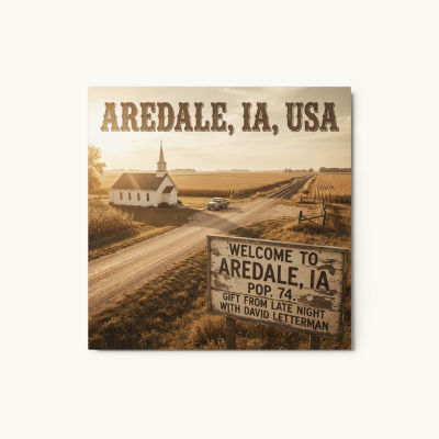 Aredale, IA Metal Print
